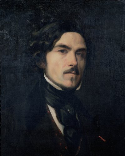 Eugène Delacroix (1798-1863) 1840 - Charles Emile Callande de Champmartin